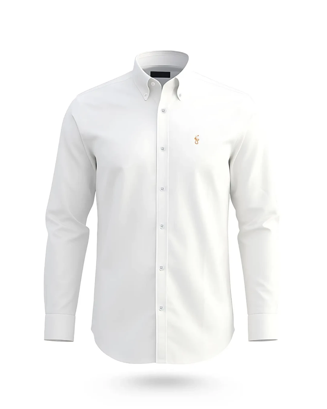 Premium Oxford Cotton Solid Rich White