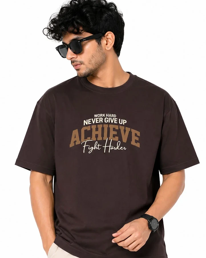 Achieve Code — Designer Drop Shoulder Tee