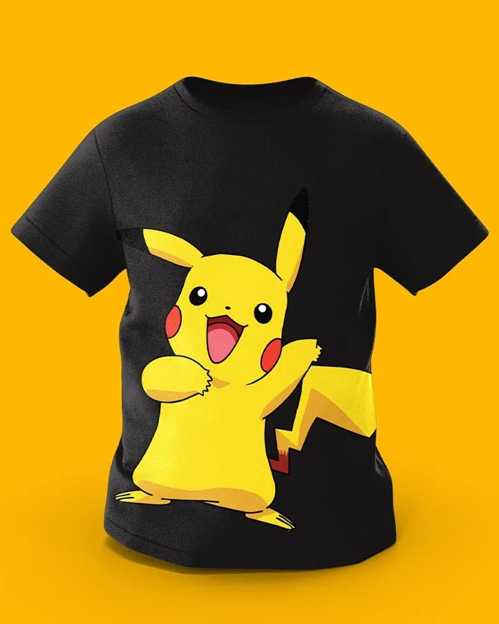 GoofyGiraffe “Pikachu Spark” Electric Adventure Kids TEE