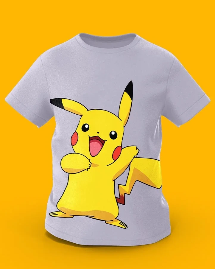 GoofyGiraffe “Pikachu Spark” Electric Adventure Kids TEE