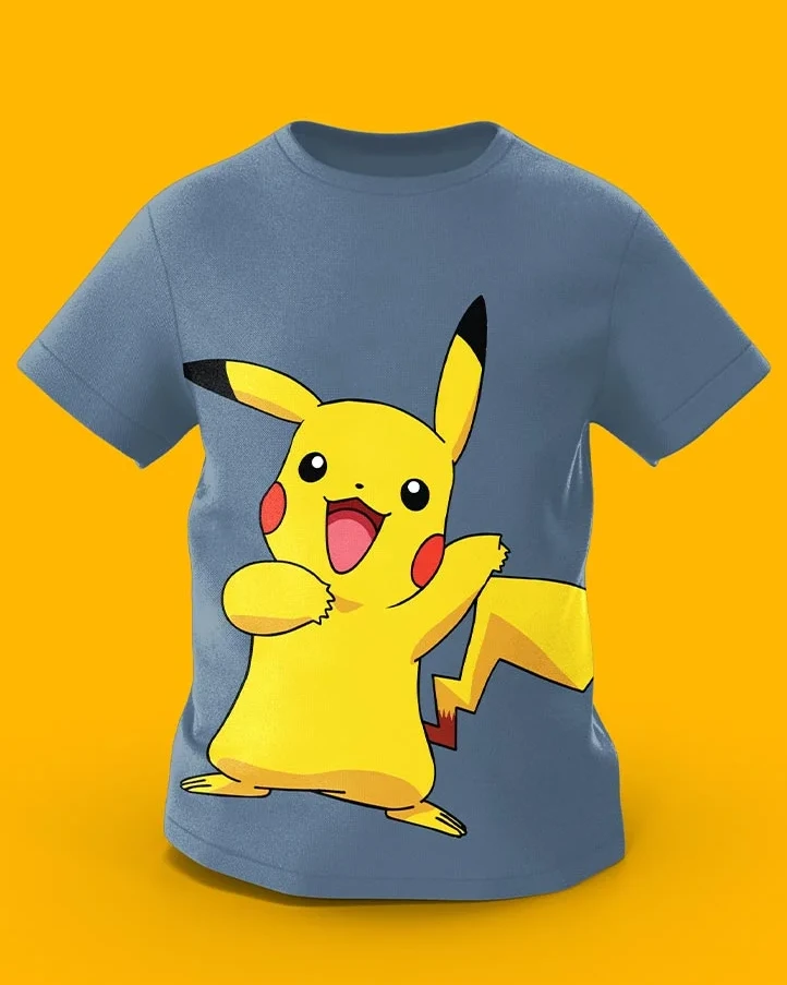GoofyGiraffe “Pikachu Spark” Electric Adventure Kids TEE