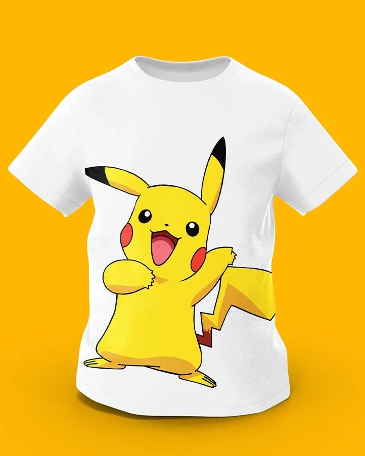 GoofyGiraffe “Pikachu Spark” Electric Adventure Kids TEE