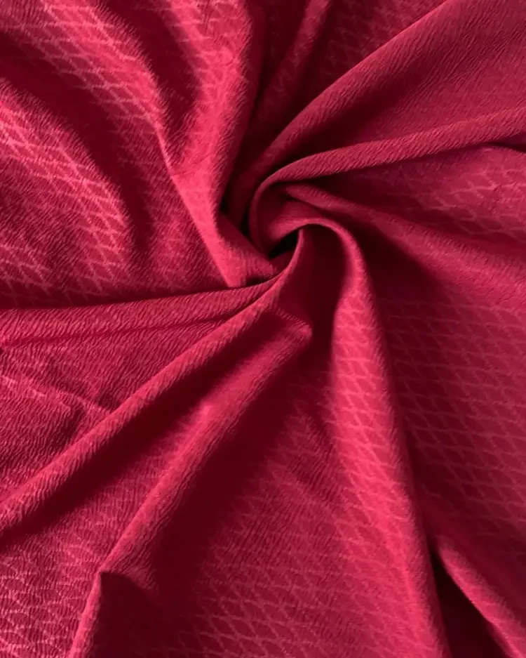 Chinese Zafran Cotton Panjabi (Maroon)
