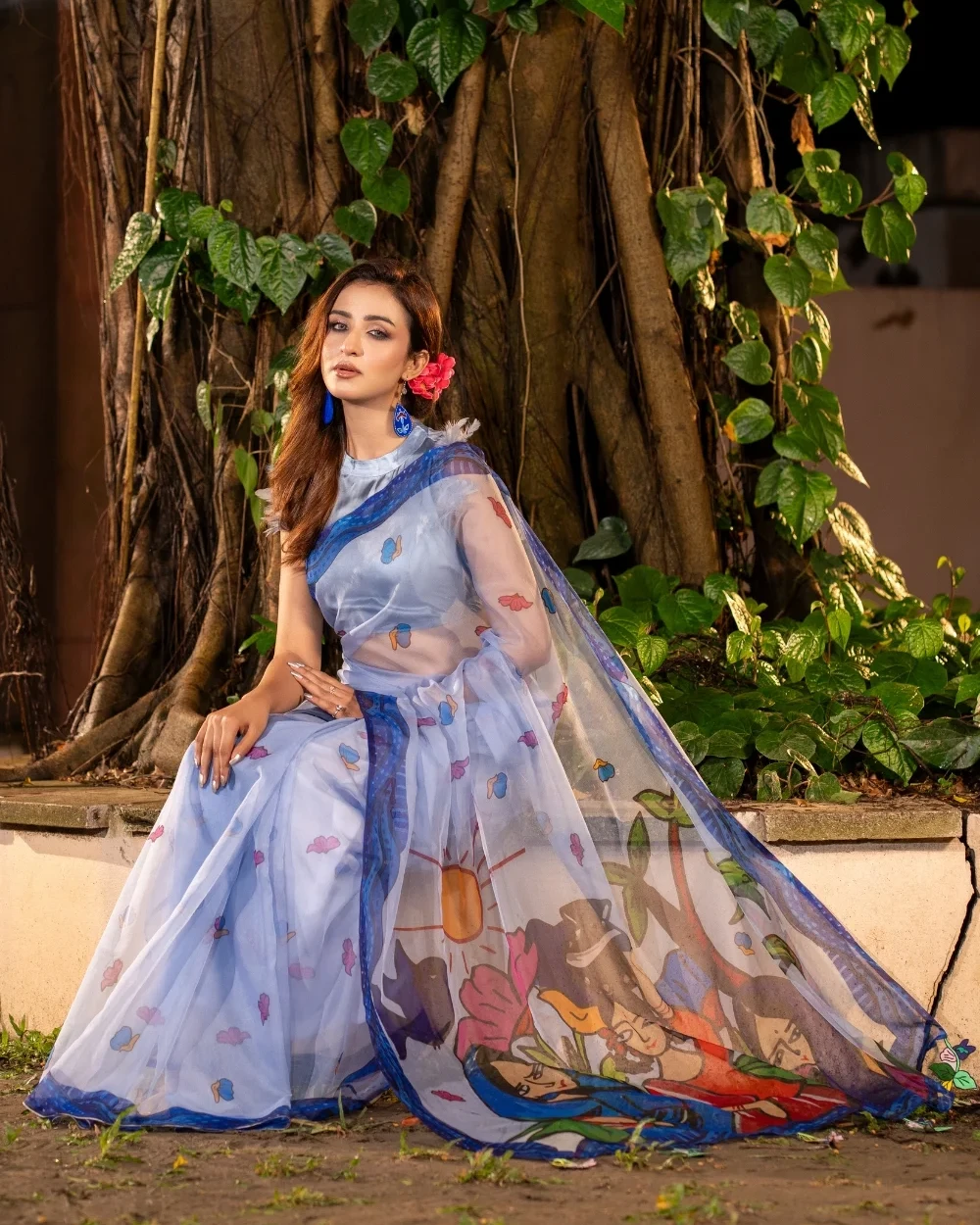 Tin Konna Saree