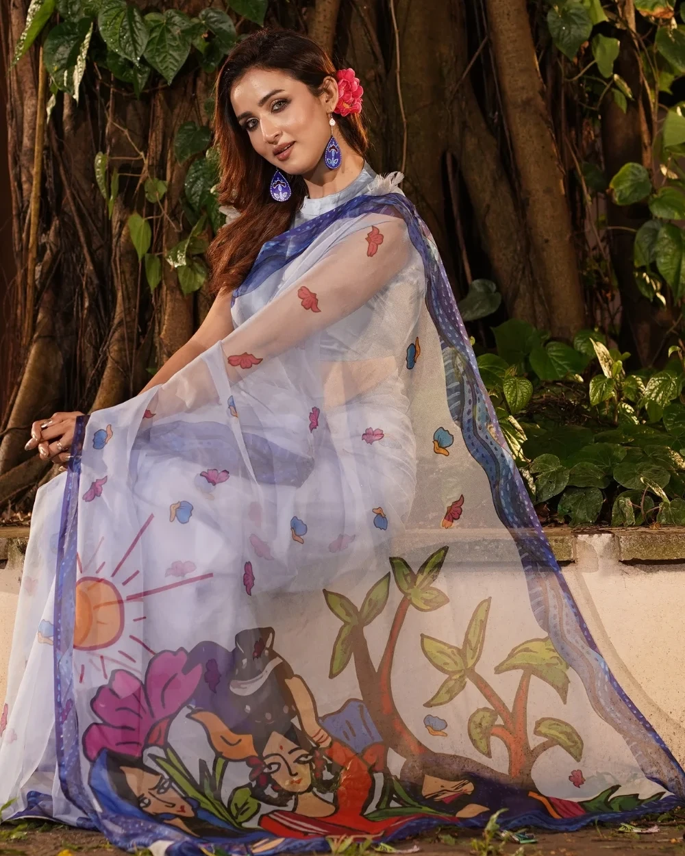 Tin Konna Saree