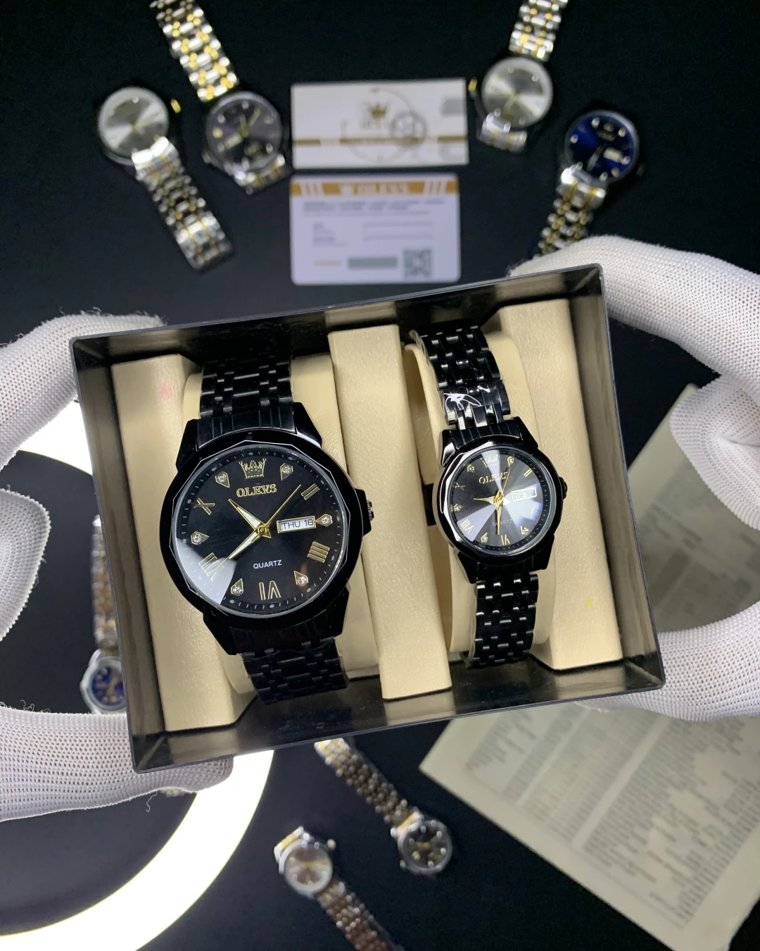 Olevs Couple Watch