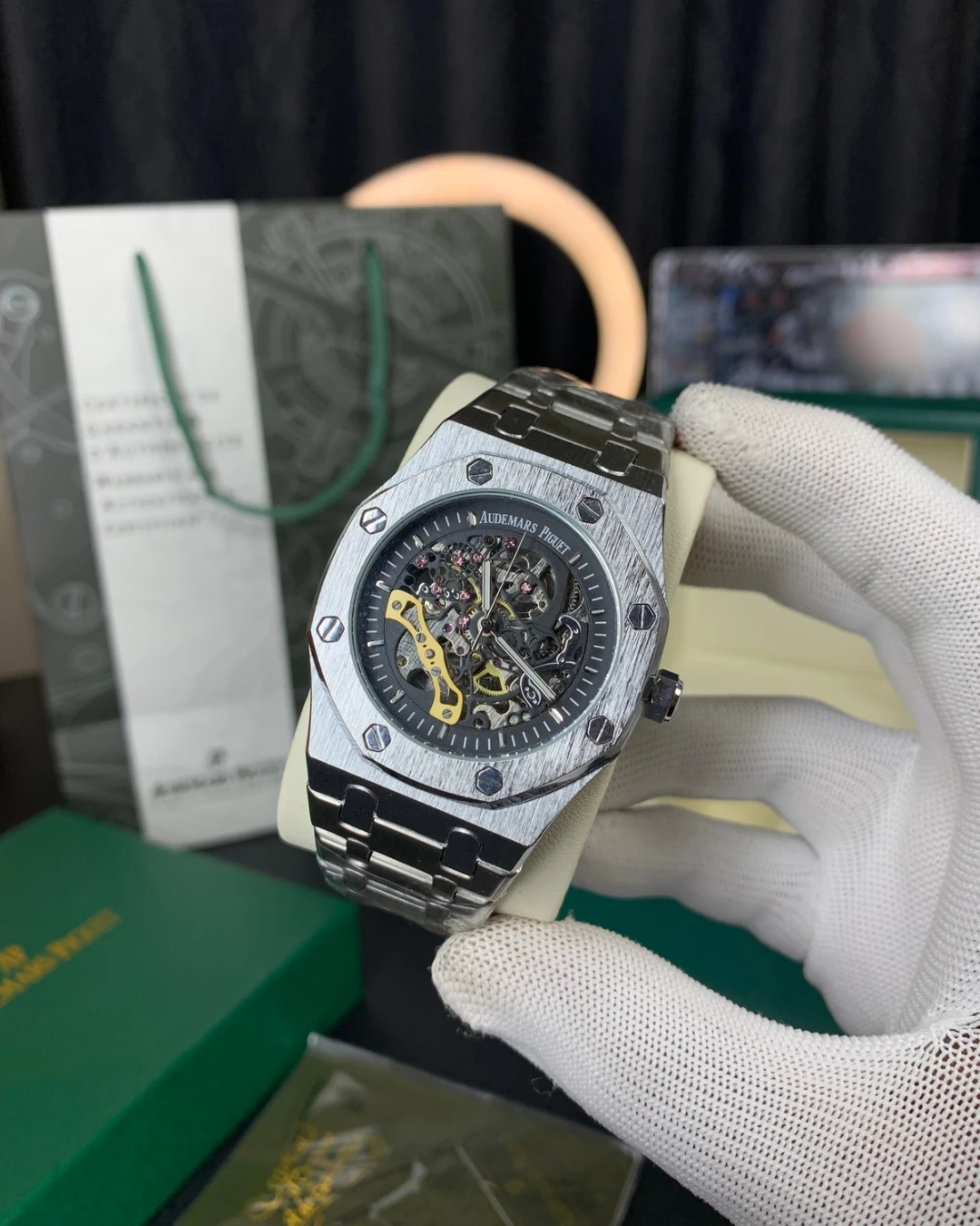 Ap Skeleton Auto Semi Aaa Grade Silver