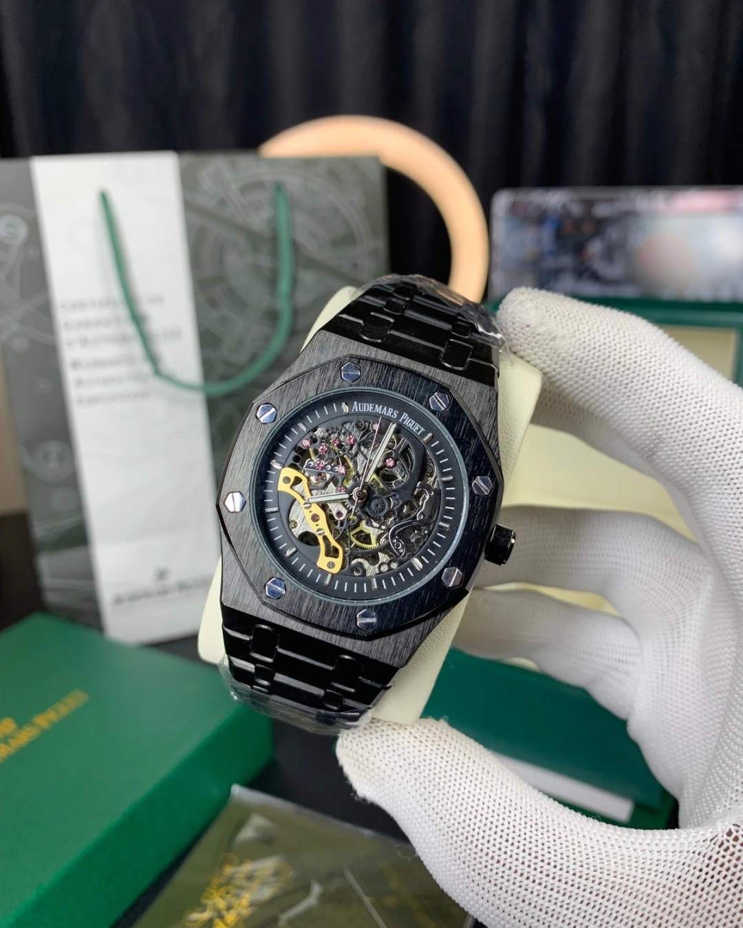 Ap Skeleton Auto Semi Aaa Grade Black