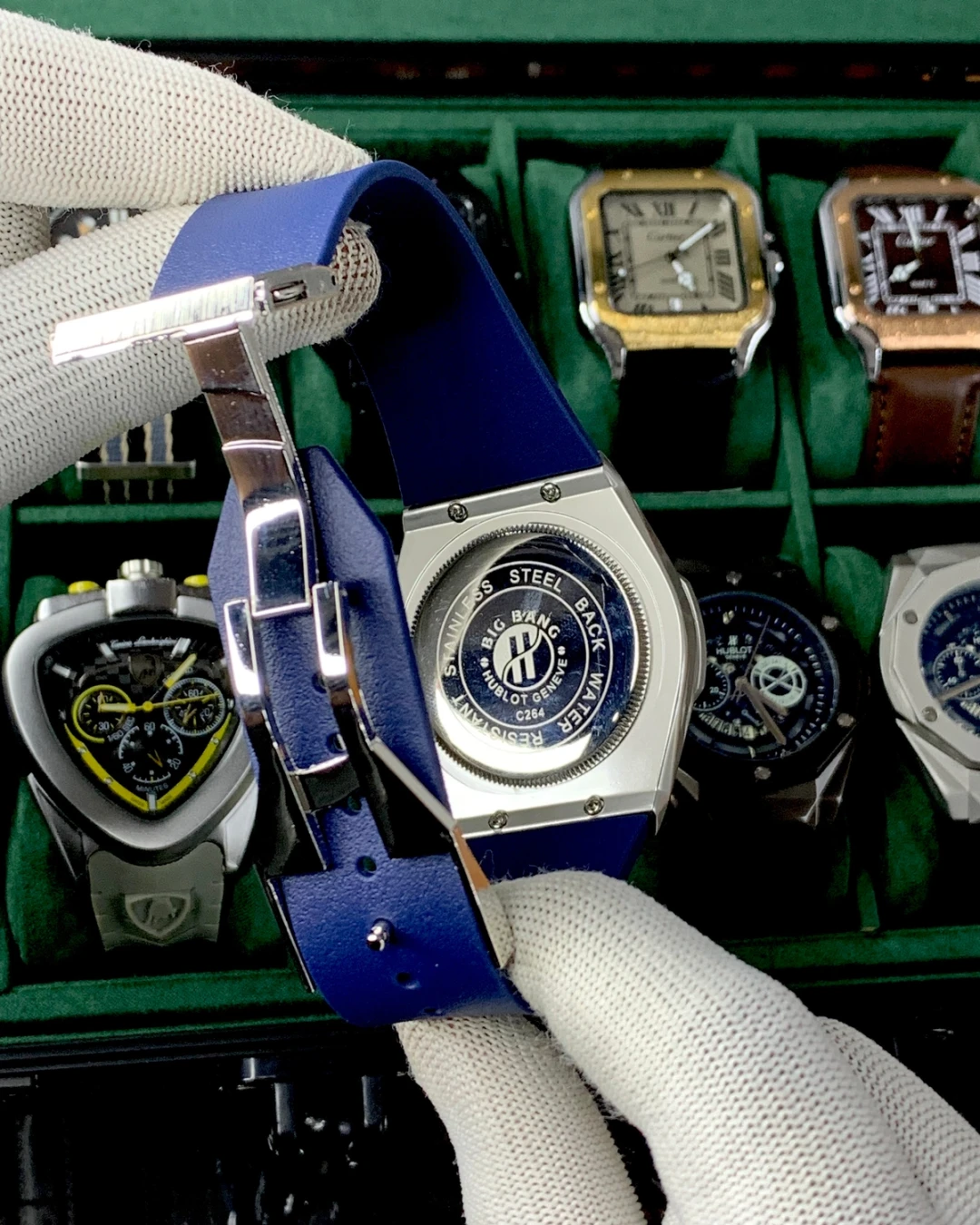 HUBLOT Silicon Belt