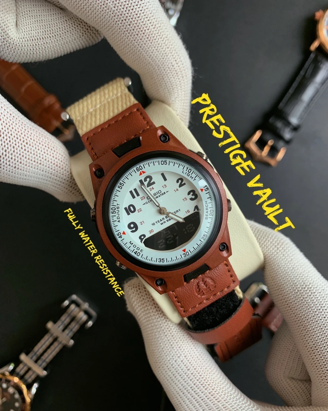 CASIO ILLUMINTOR -Brown