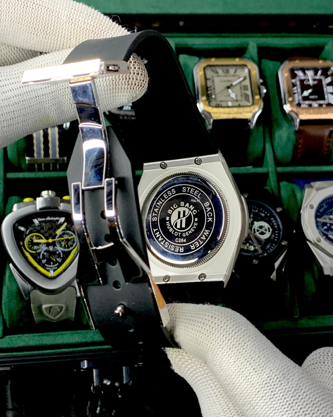 HUBLOT Silicon Belt-1
