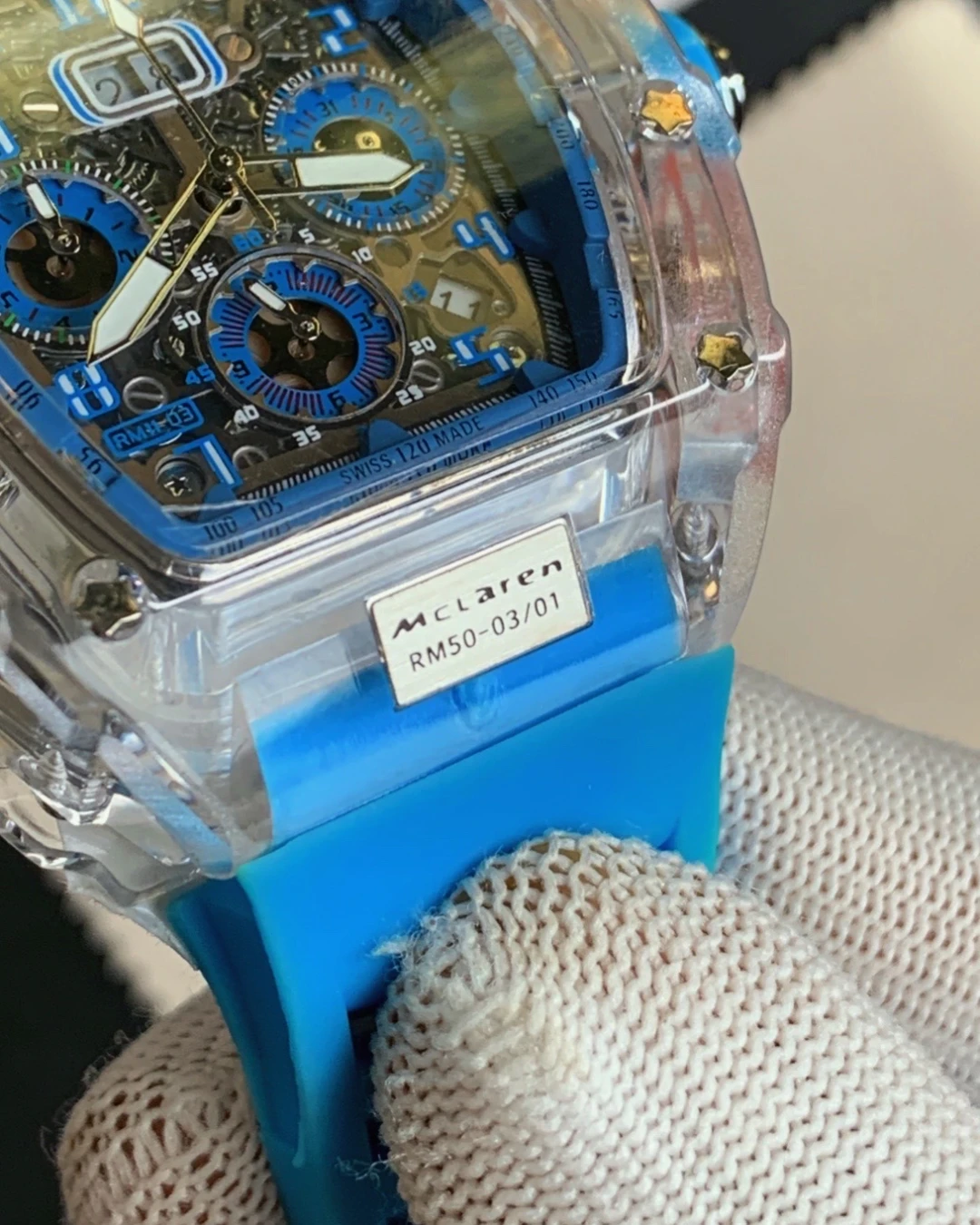 RM- McLaren Edition Choreograph Ice Blue