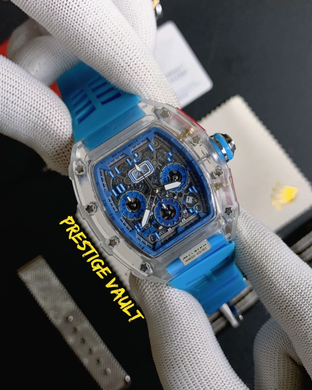 RM- McLaren Edition Choreograph Ice Blue