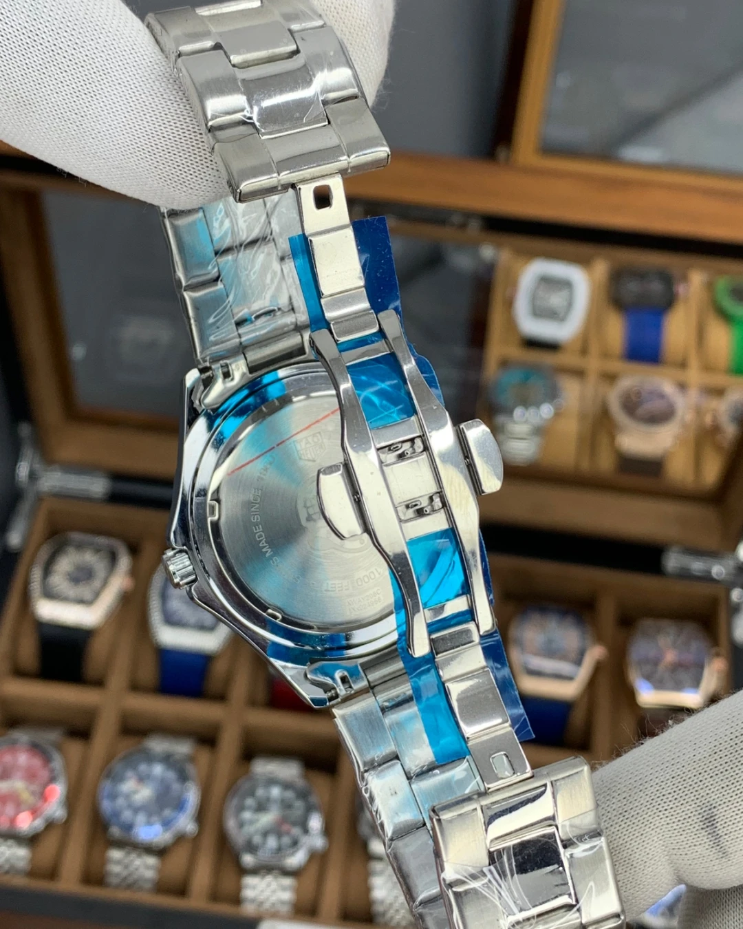 TAG Heuer Aquaracer Calibre 5-Blue