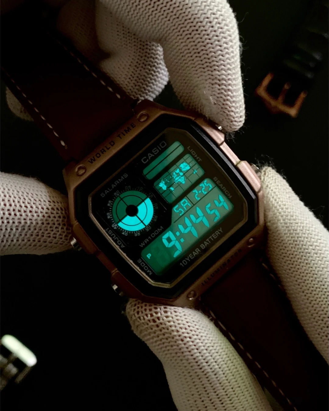 CASIO World Timer Rose Gold