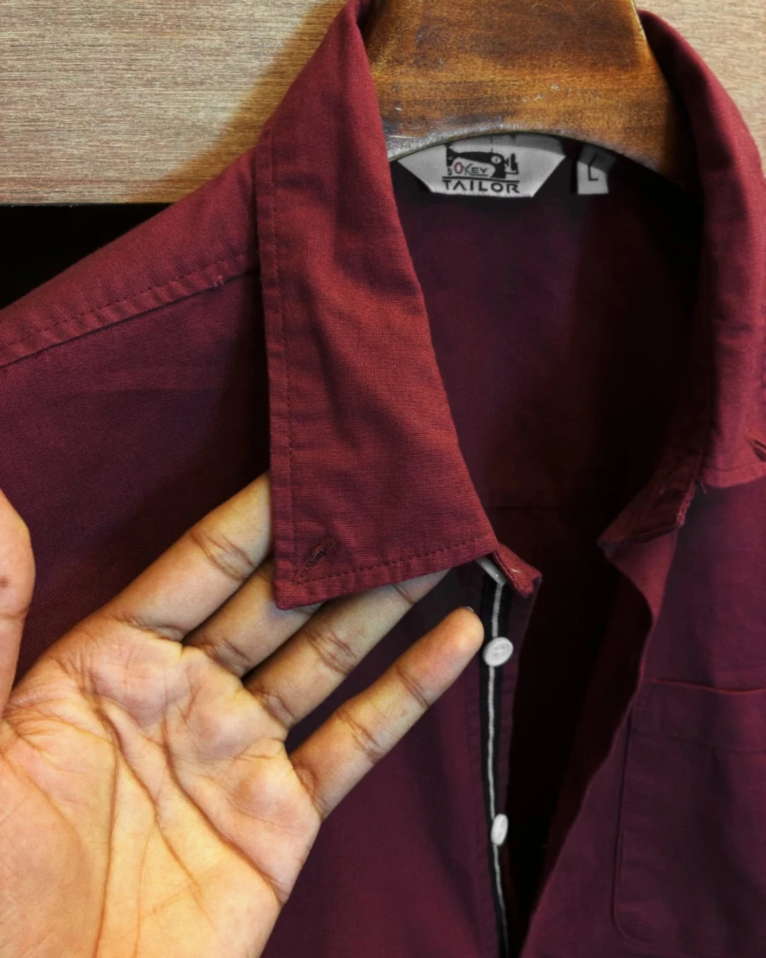 Deep Wine Maroon