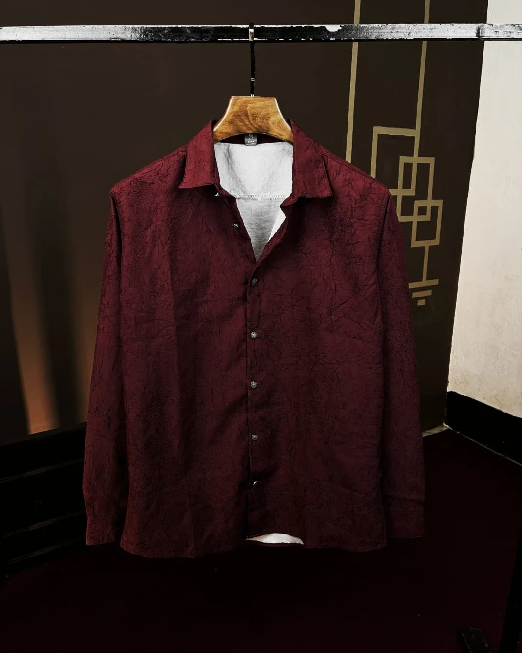 Deep maroon
