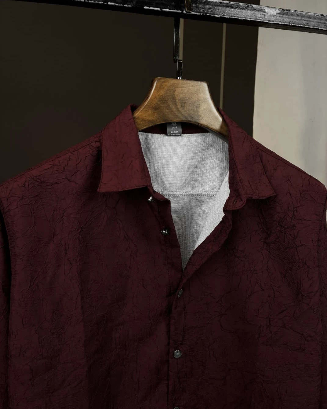 Deep maroon