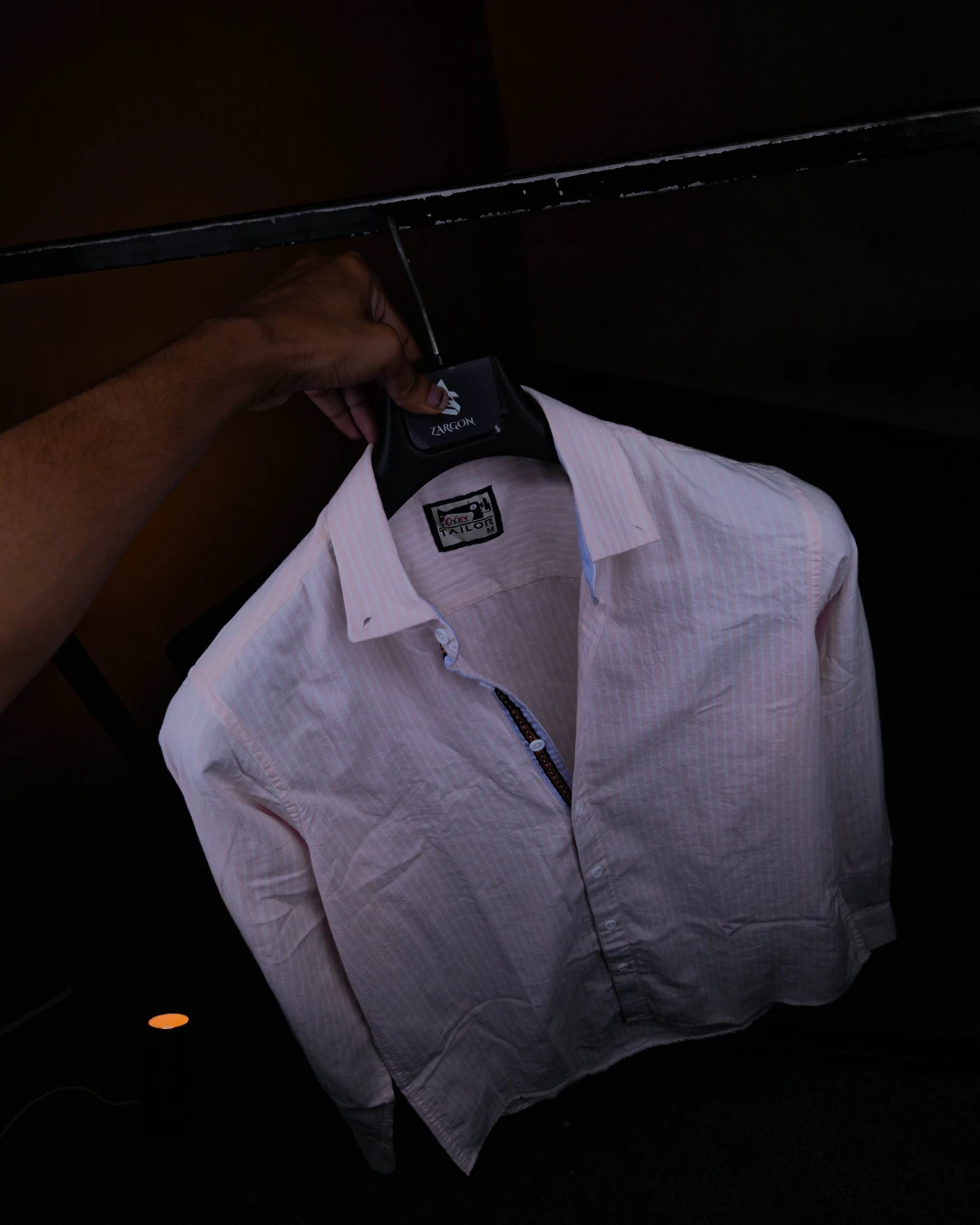 Soft Pink Stripe Shirt