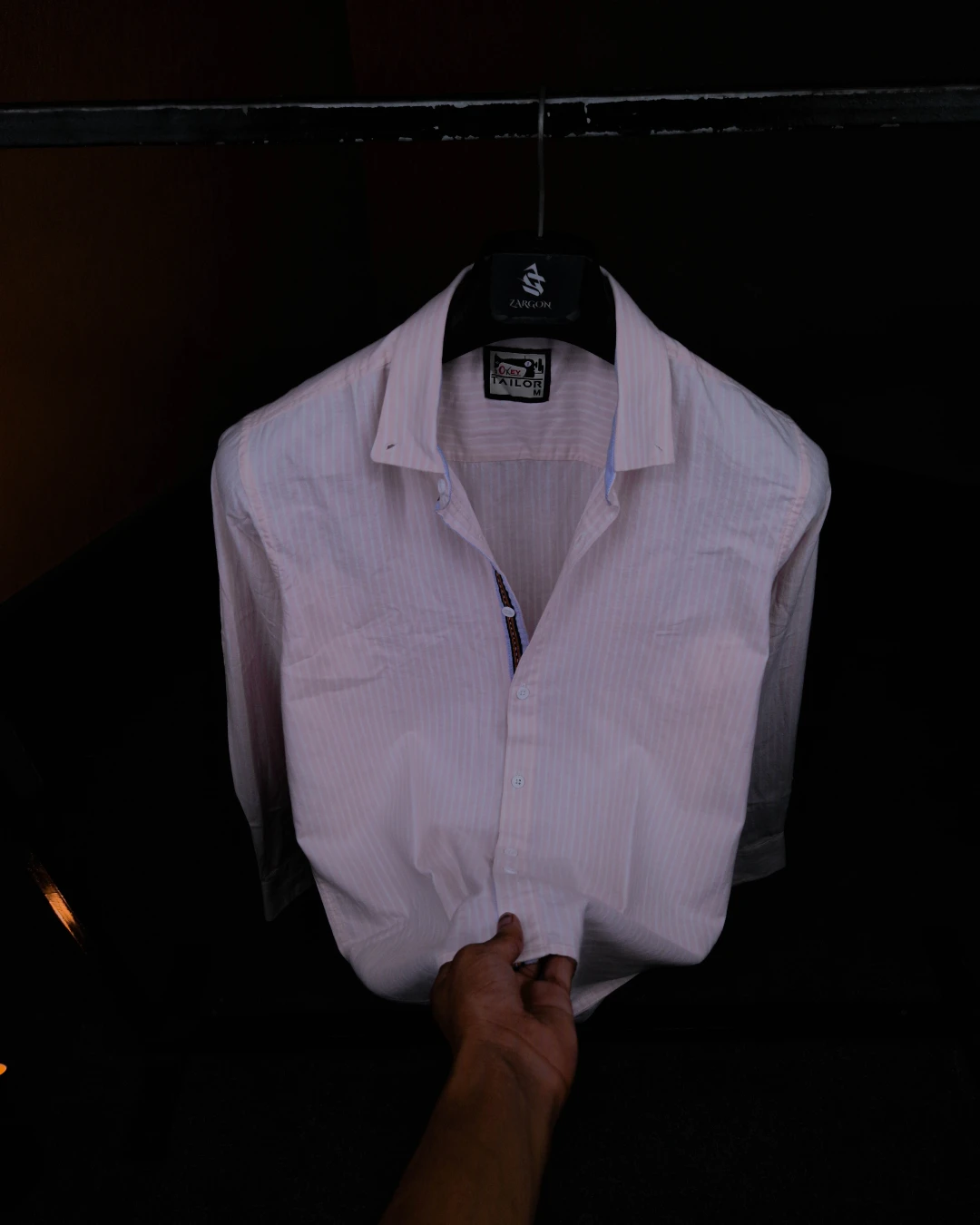 Soft Pink Stripe Shirt