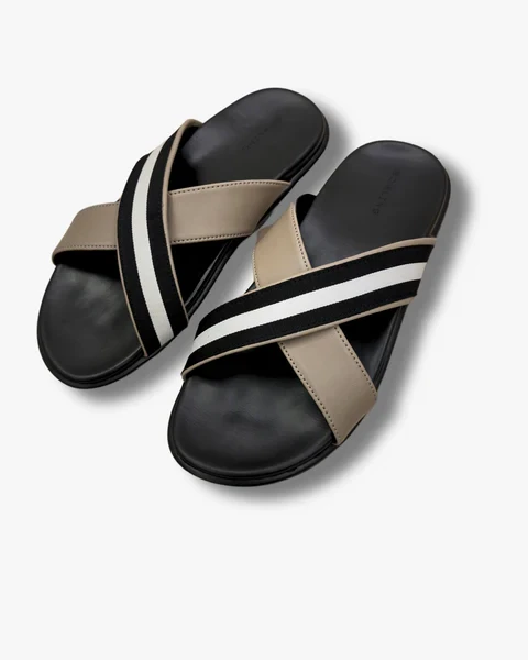 Bowling Cross Fury Slides-Cream
