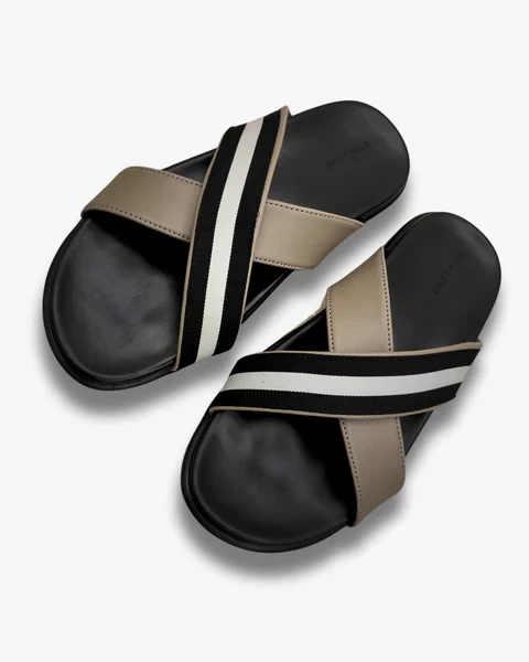 Bowling Cross Fury Slides-Cream