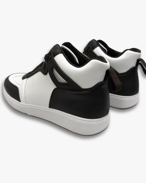 Bowling High Looper Sneakers Coffee