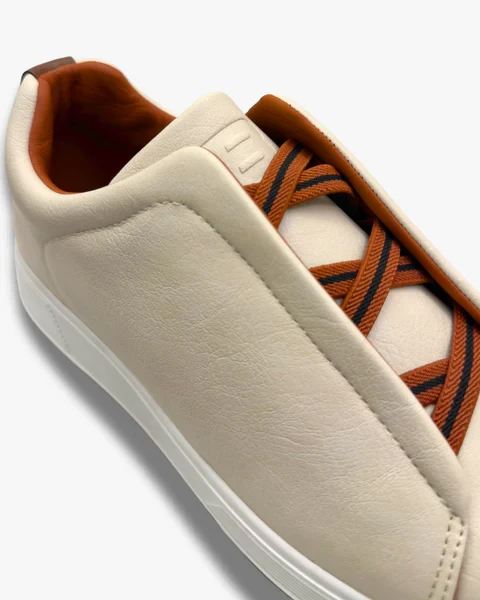Bowling X Evolution Sneakers Coffee White