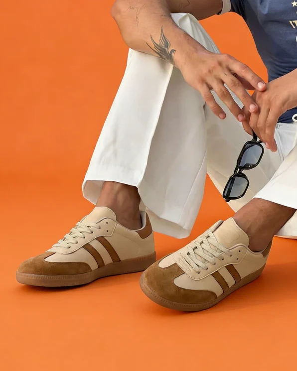 Bowling Legend Sneakers Beige
