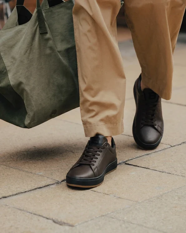 Bowling Titan Sneakers Coffee