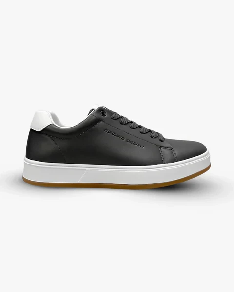 Bowling Titan Sneakers-Black & White
