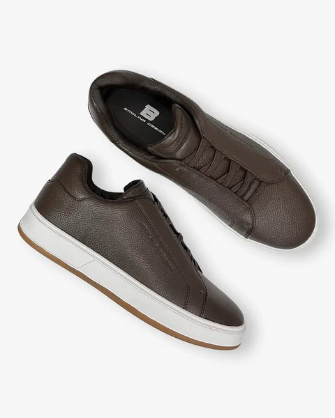 Bowling X Revolution Sneakers-Coffee
