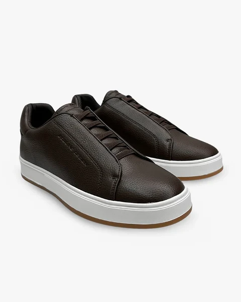 Bowling X Revolution Sneakers-Coffee