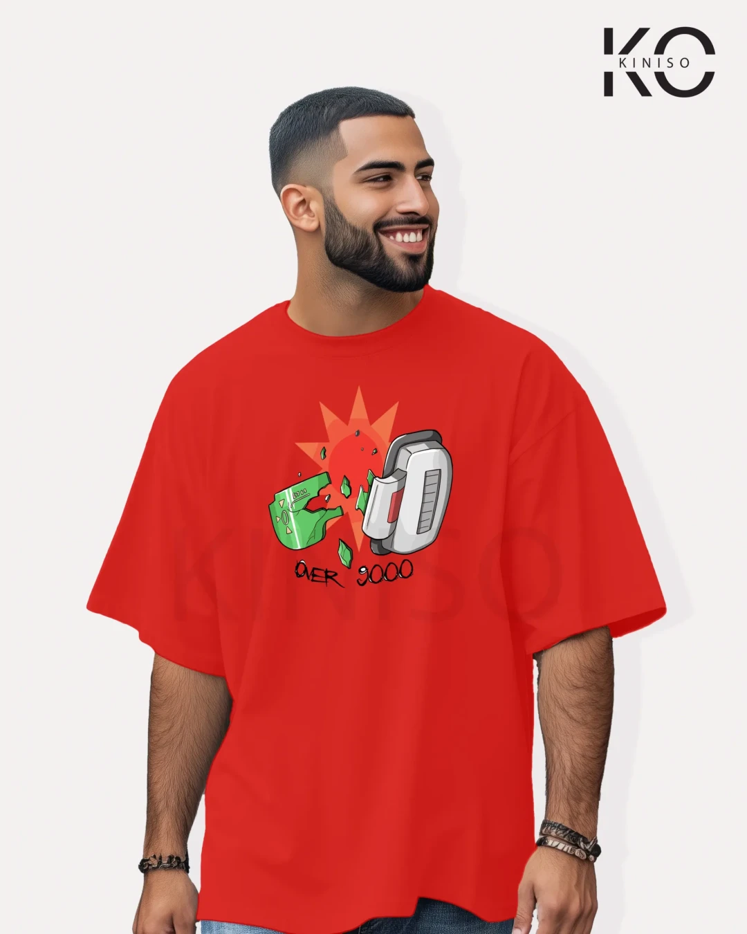 Retro Arcade 9000 Console Drop Shoulder Gaming T-Shirt