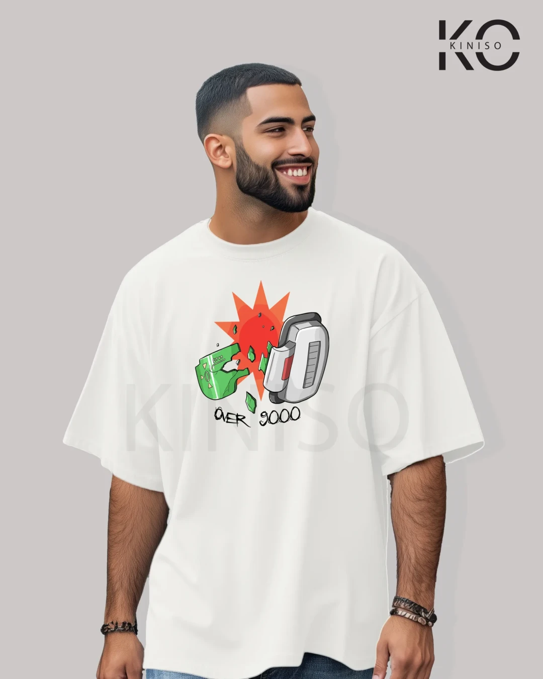 Retro Arcade 9000 Console Drop Shoulder Gaming T-Shirt
