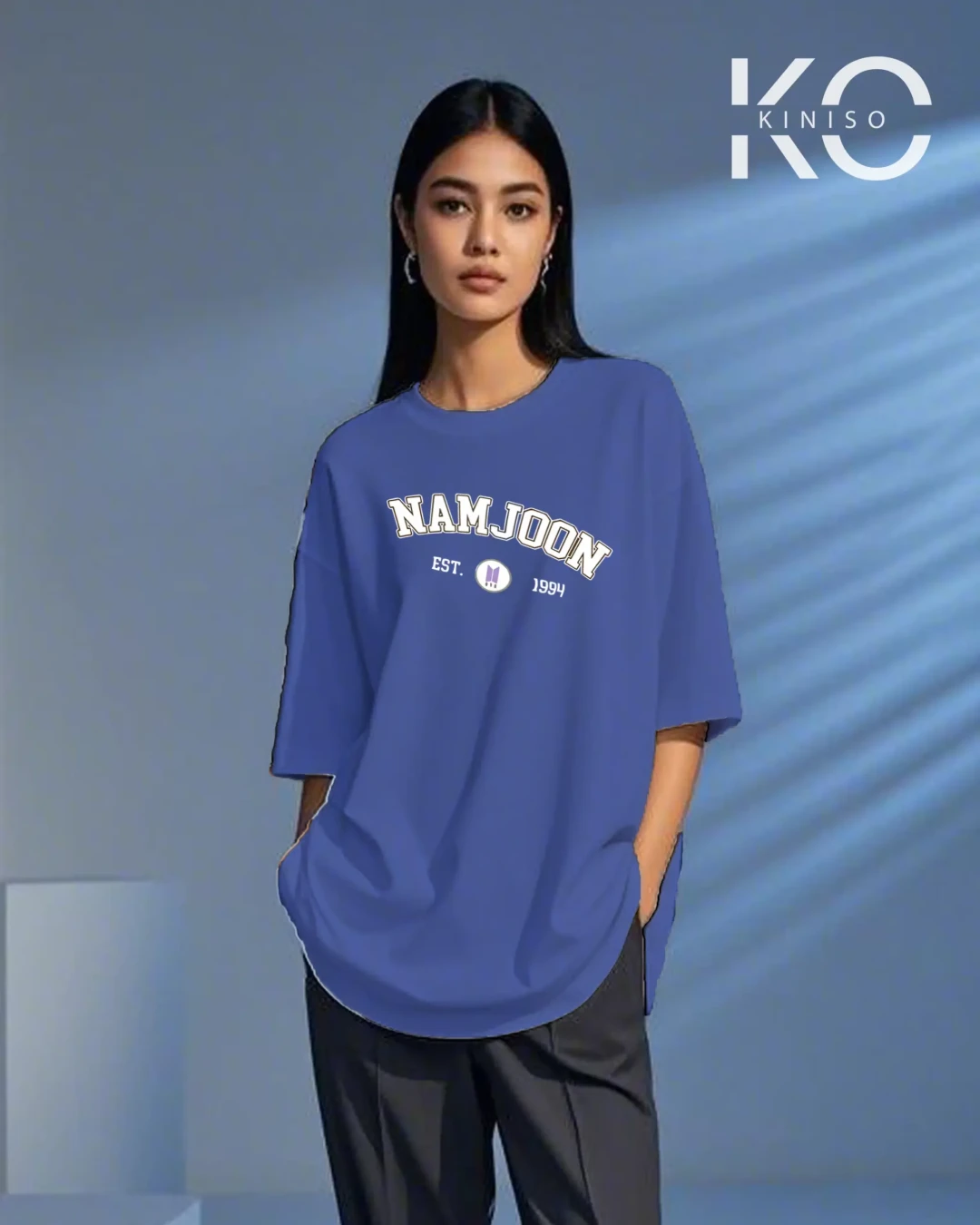 RM "Namjoon Est 1994" K-Pop Drop Shoulder T-Shirt