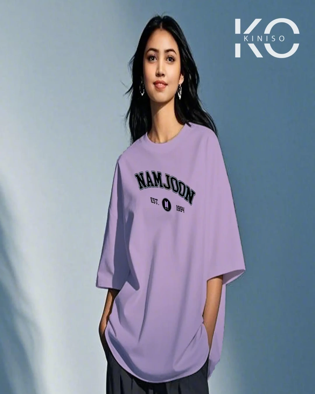 RM "Namjoon Est 1994" K-Pop Drop Shoulder T-Shirt