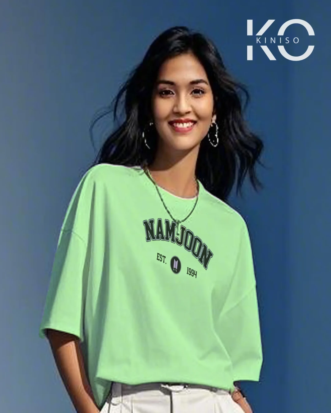 RM "Namjoon Est 1994" K-Pop Drop Shoulder T-Shirt
