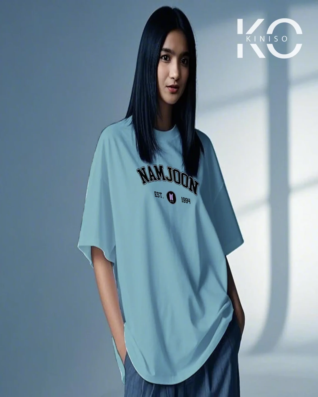 RM "Namjoon Est 1994" K-Pop Drop Shoulder T-Shirt