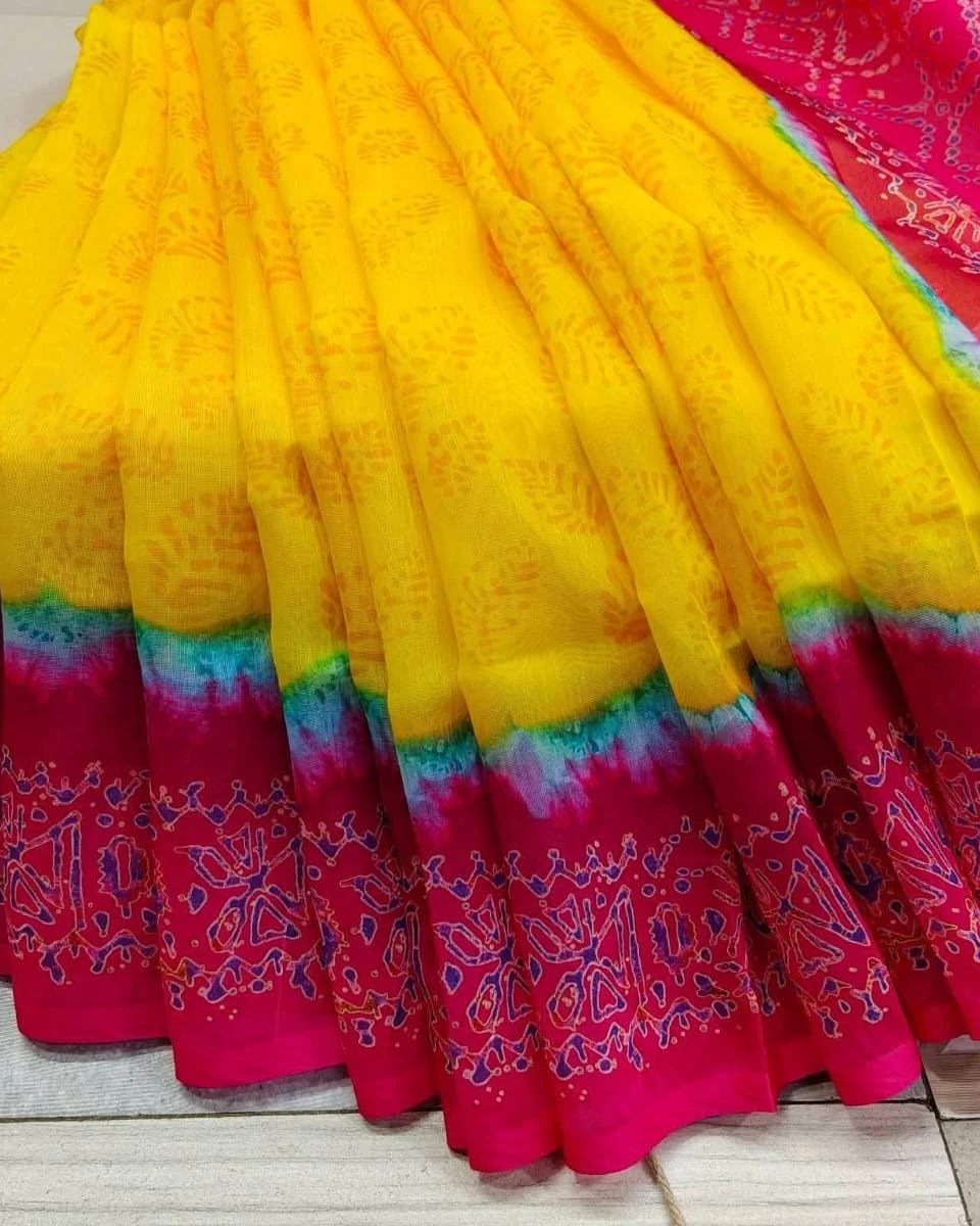 Women's Falguni Special Chanderi Silk Saree