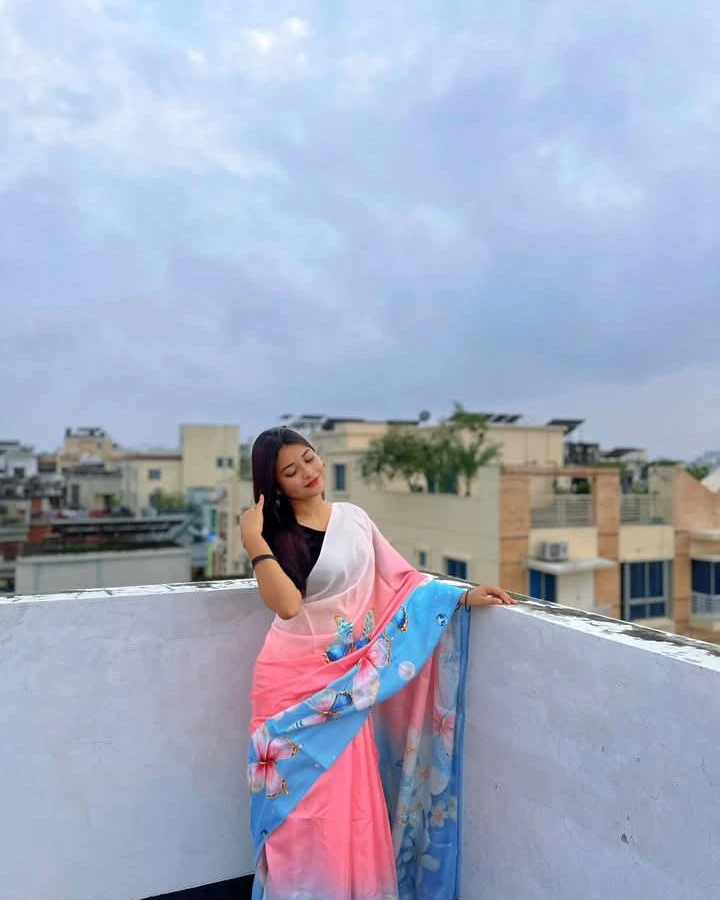 Women's Vairal Topetor Chanderi Silk Saree