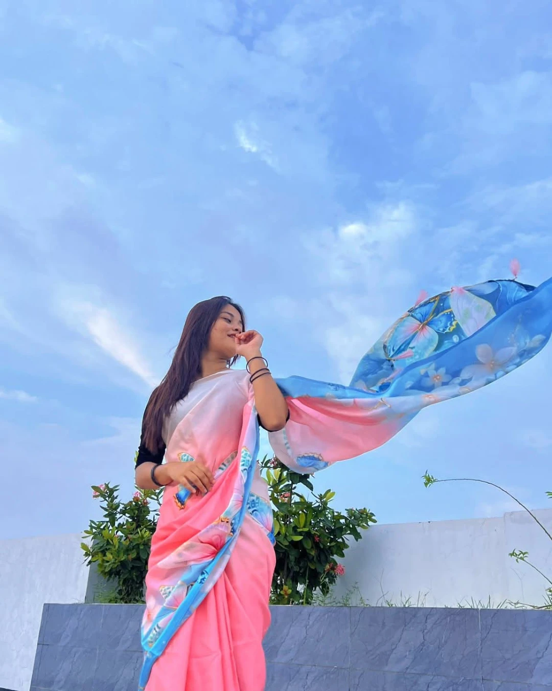 Women's Vairal Topetor Chanderi Silk Saree