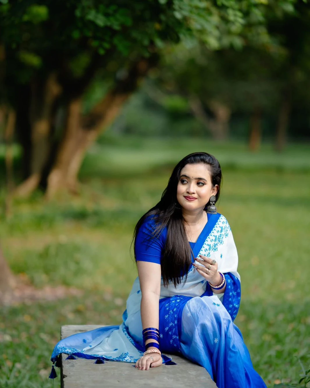 Women's Falguni Special Chanderi Silk Saree-1