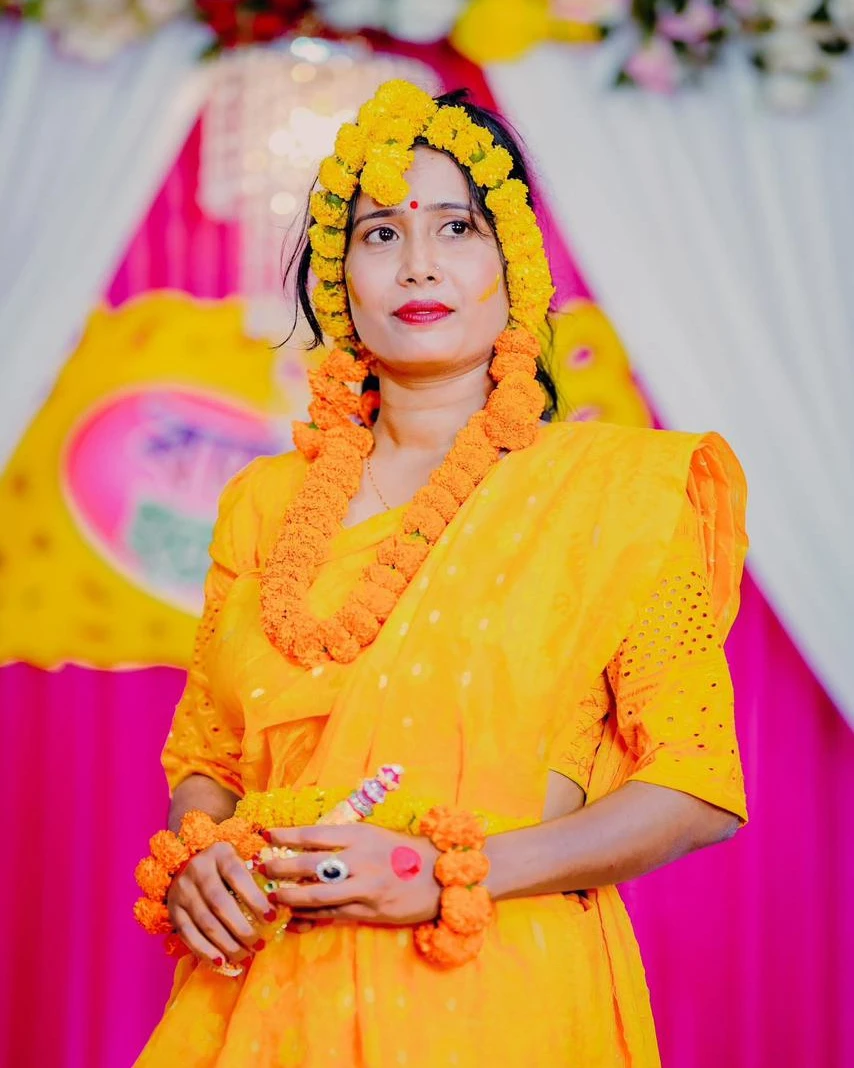 Premium Half Silk Nakful Jamdani Saree