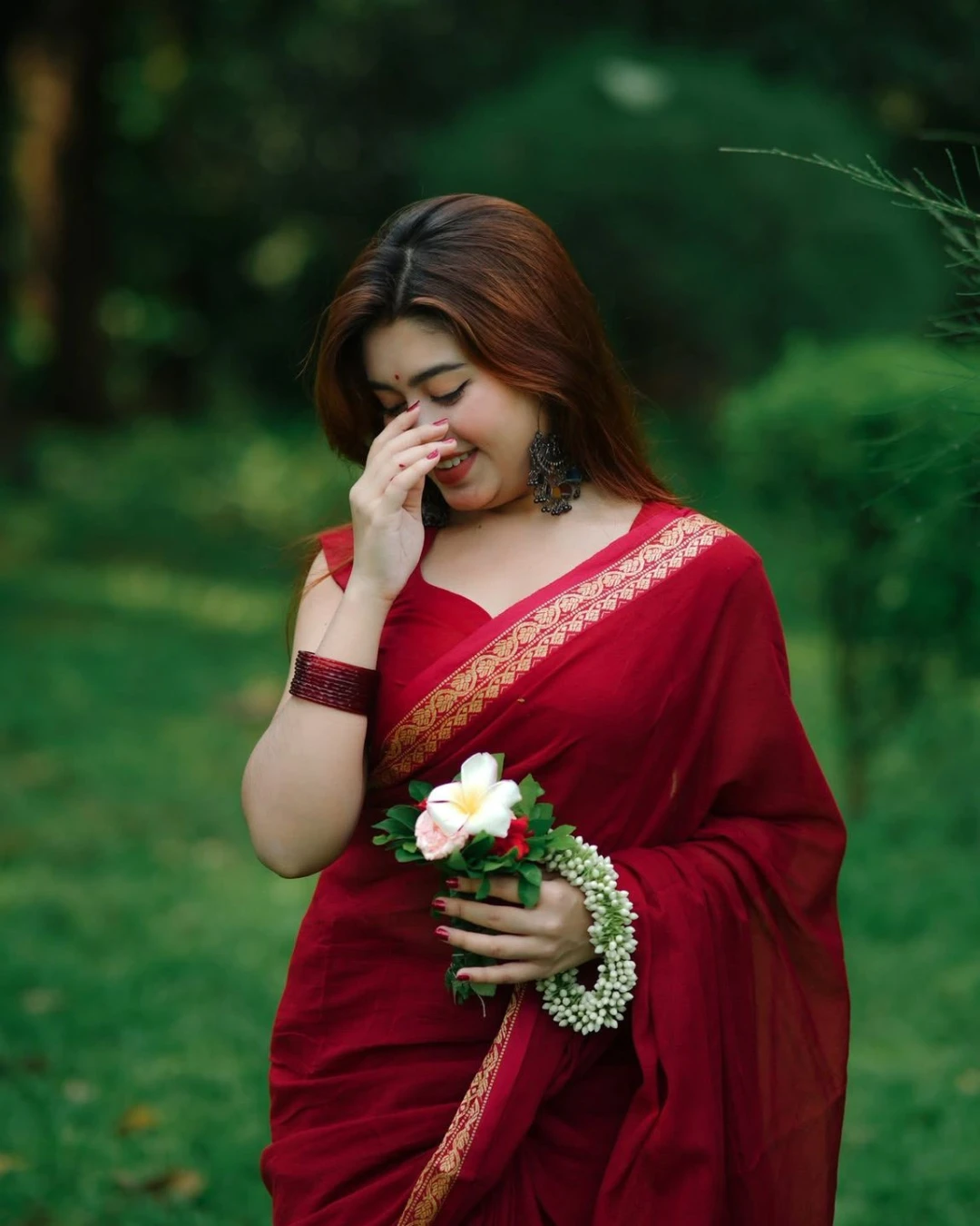 Women's HalfSilk Nakshi Pair Saree