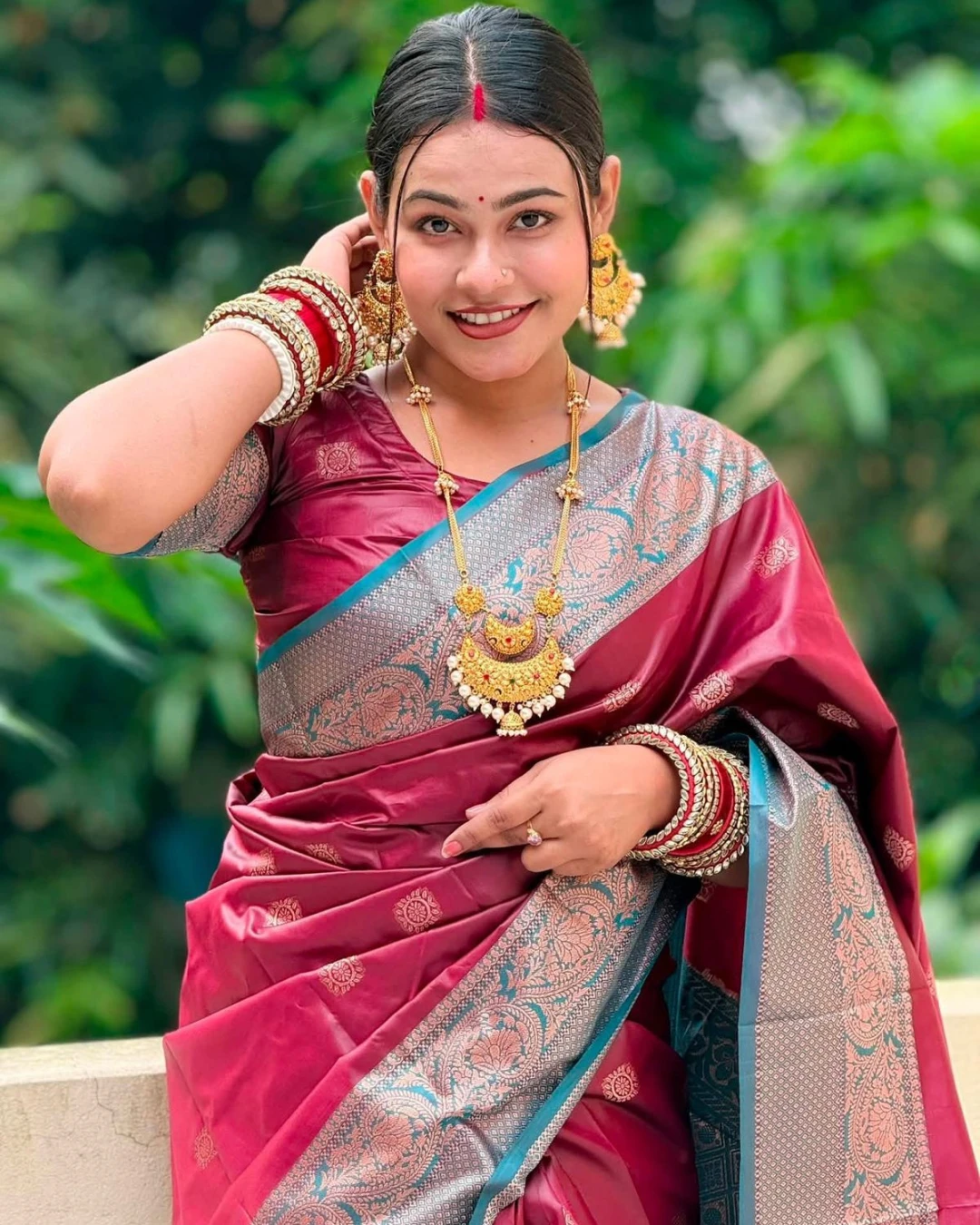 Premium Soft Silk Kanjivaram Katan Saree-1