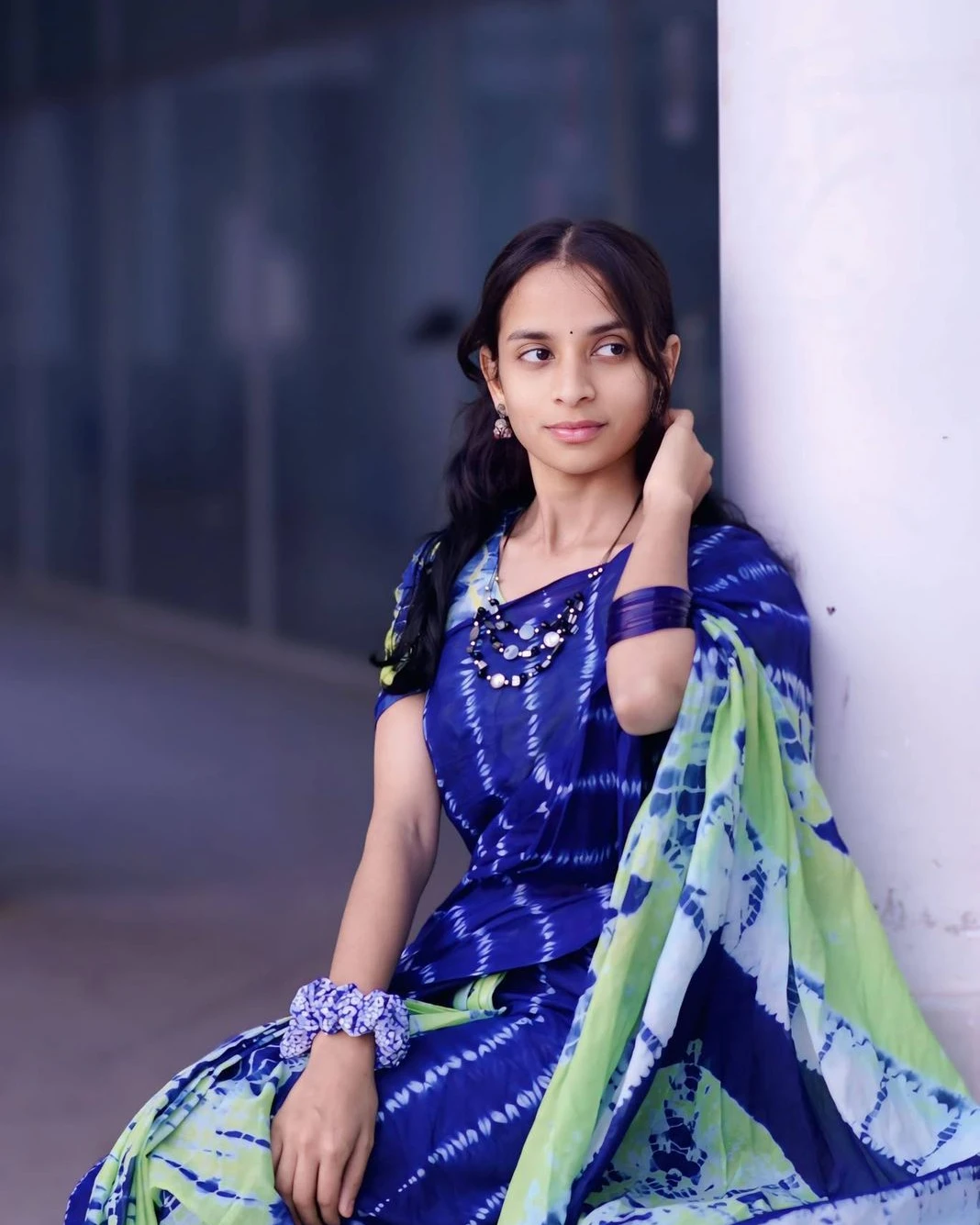 Women's Tangail Tat Cotton Batik Print Saree