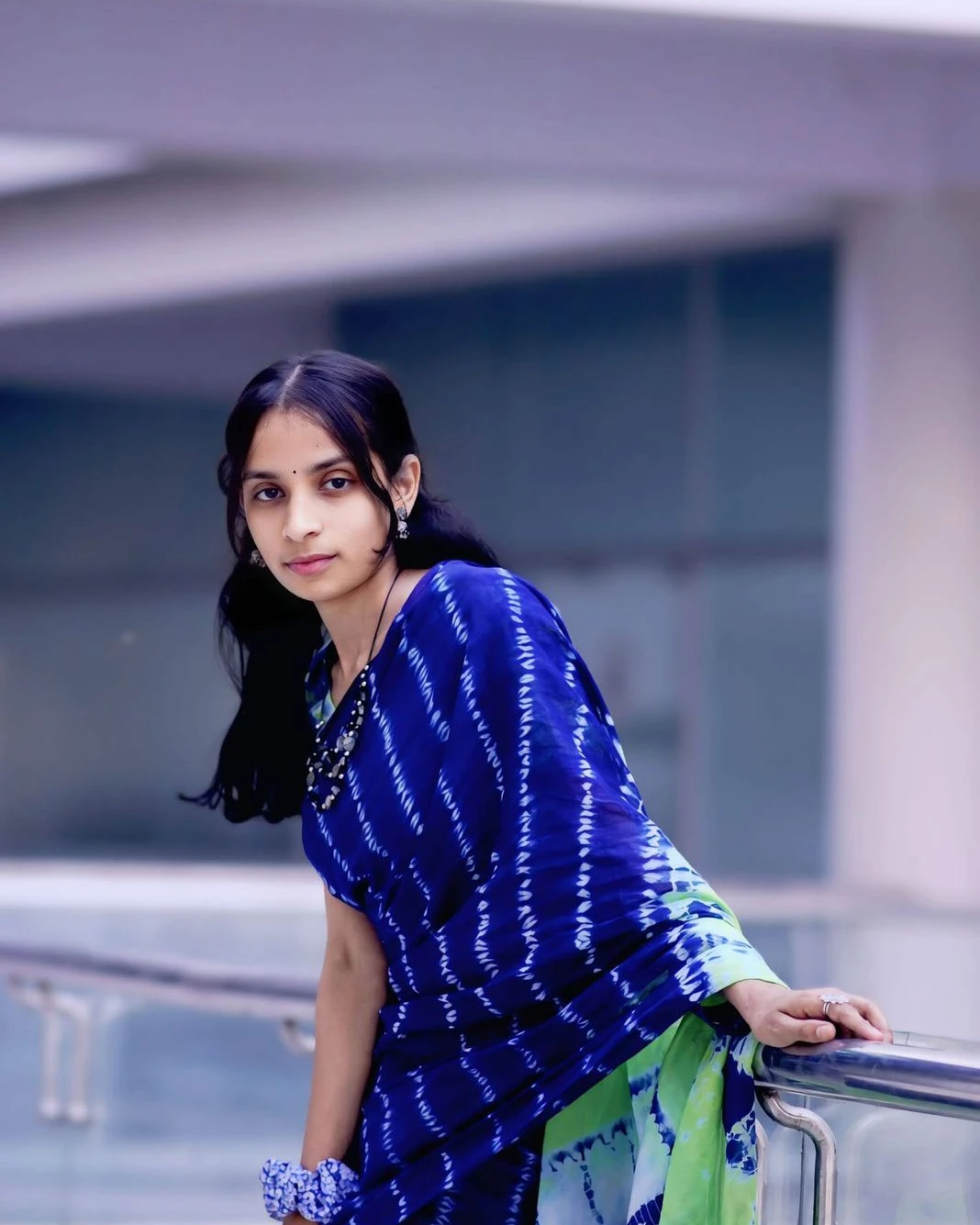 Women's Tangail Tat Cotton Batik Print Saree