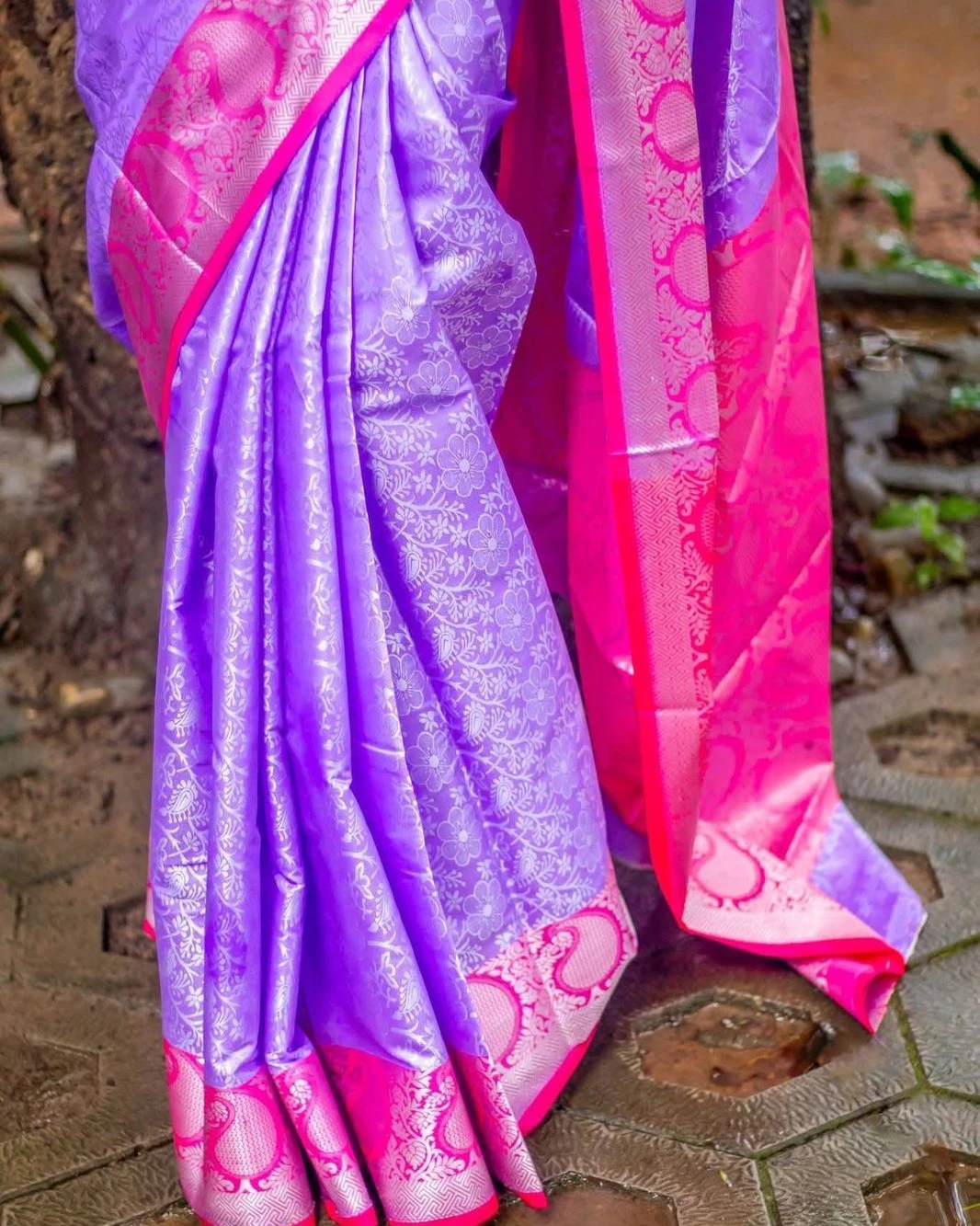 Women's Soft Silk Kanjivaram Katan Saree