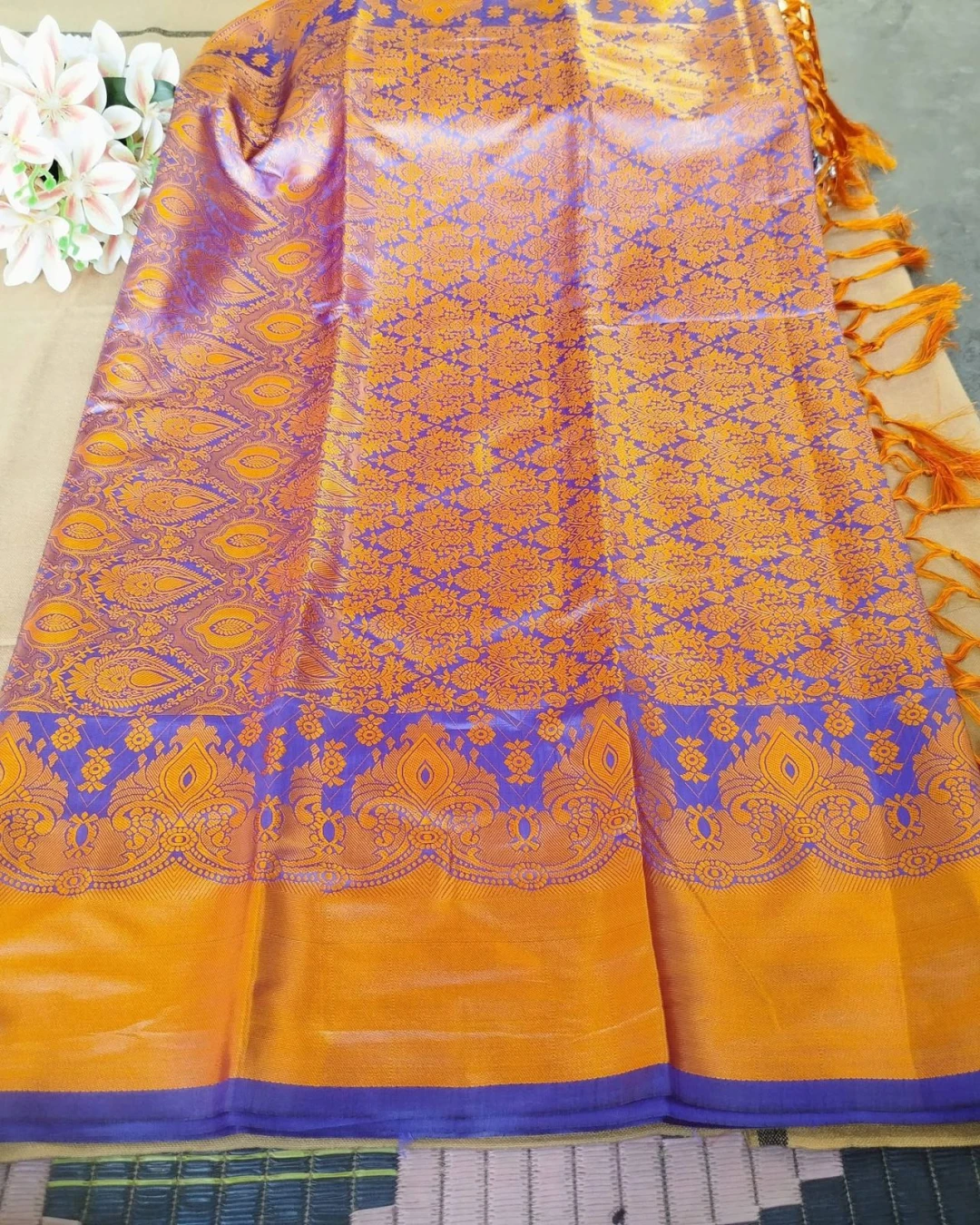 Women's Soft Silk Kanjivaram Katan Saree 2